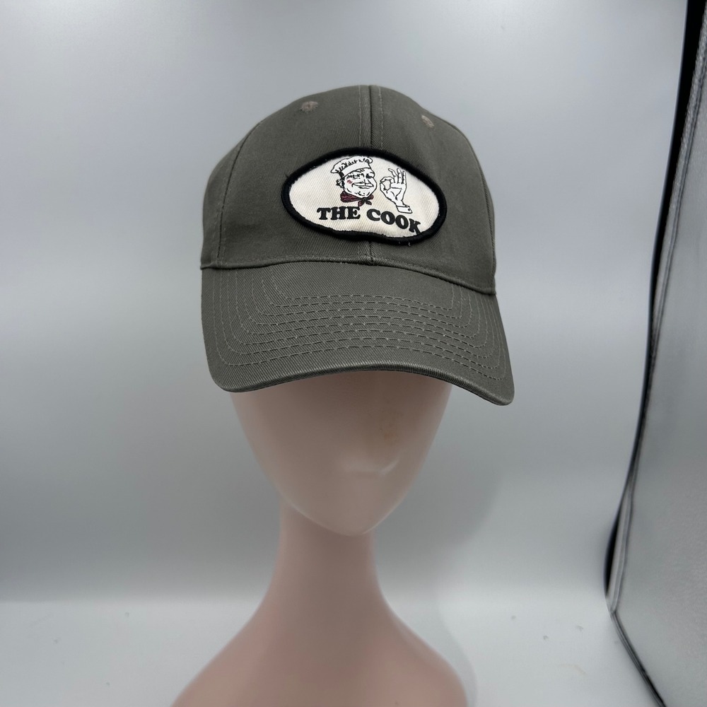 Signatures The Cook Baseball Hat Olive Green Spatula Fork Embroidered Cap